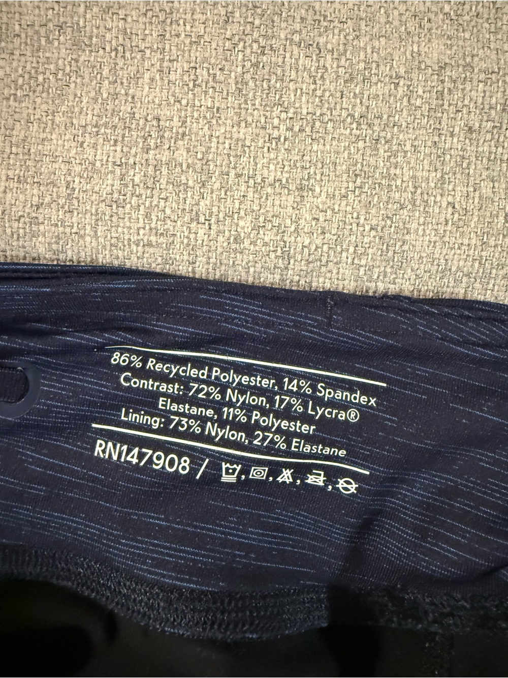 Outdoor Voices Navy Skort - Picture 4 of 5